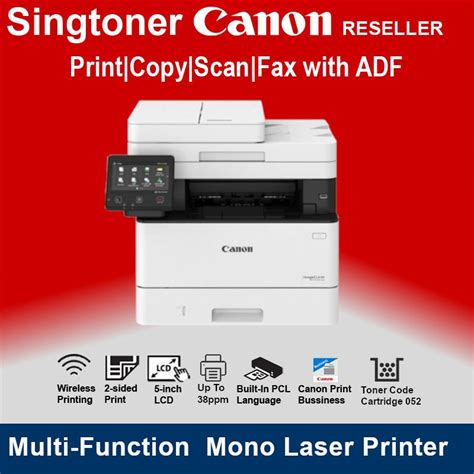 Canon Imageclass Mf426dw Mono Laser Multifunction Printer Singtoner One Stop Solutions For