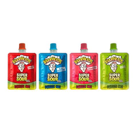 Warheads Super Sour Squeeze Me Gel 32 X 20g Amerikaansegroothandel