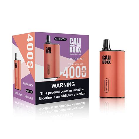 Cali Boxx Disposable Vape 4000 Puffs 10ml Vape Puffer