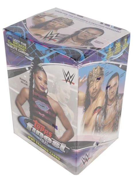 2021 WWE TOPPS FINEST BLASTER BOX