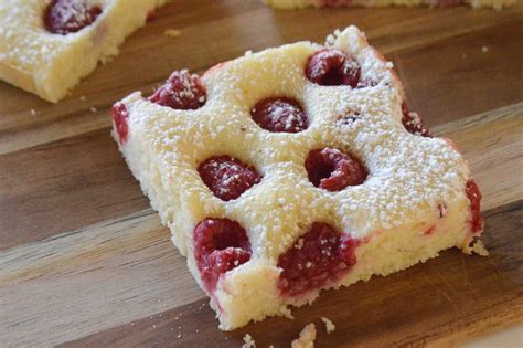 Luscious Fruit Desserts Raspberry Buttermilk Sheet Cake Famous Fridays — Unwritten Recipes