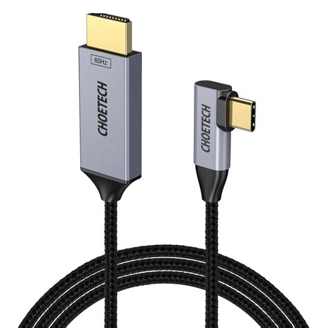 Xch 1201bk Choetech Usb C To Hdmi Cable4k60hz 6ft Usb Type C To Hd