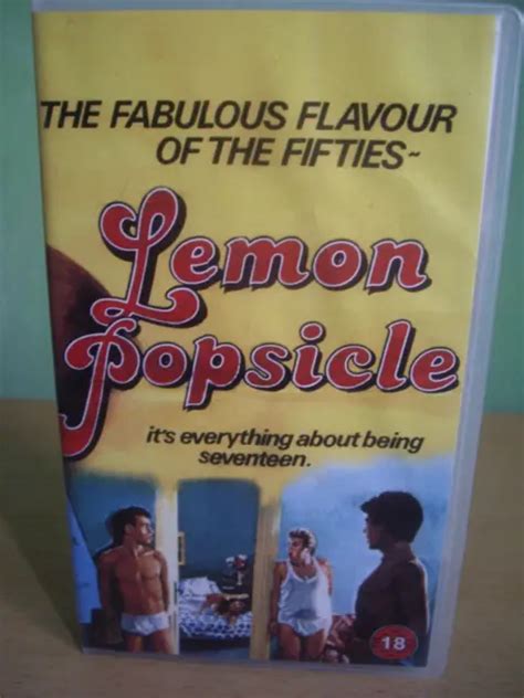 Lemon Popsicle Vhs Video Tape Cert 18 Eur 5 86 Picclick Fr