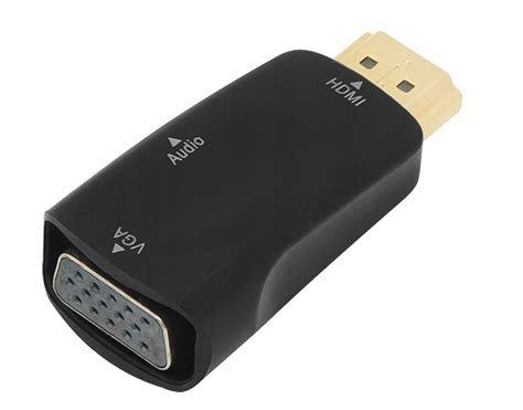 Adapter Przej Cie Wtyk Hdmi Vga Gniazdo Gn Mm Sklep Opinie