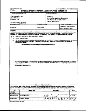 Fillable Online CTL Engineering Inc NRC Form 591M Parts 1 3