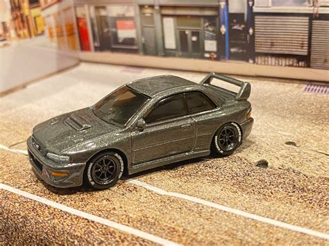 Hot Wheels Custom Subaru B Sti Impreza Real Rider Swap Etsy