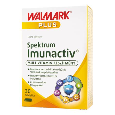 Walmark Plus Spektrum Imunactiv Tabletta Db Online Pati