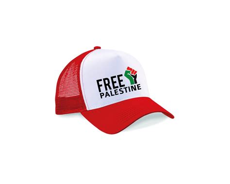Palestine Baseball Hat, Palestine Caps, Palestine Fist Flag Printed