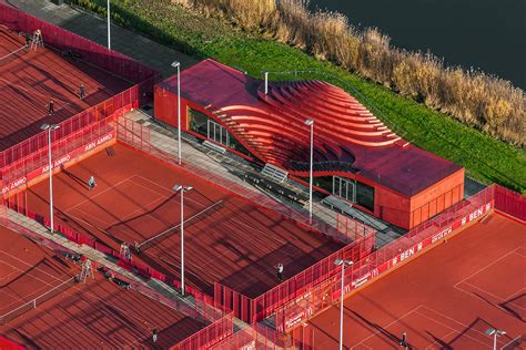 Tennisclub Ijburg Bna Beste Gebouw Van Het Jaar Concept