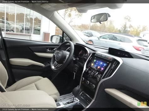 Warm Ivory Interior Rear Seat For The 2019 Subaru Ascent Premium