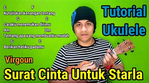 Chord Ukulele Surat Cinta Untuk Starla Virgoun Tutorial Gampang YouTube