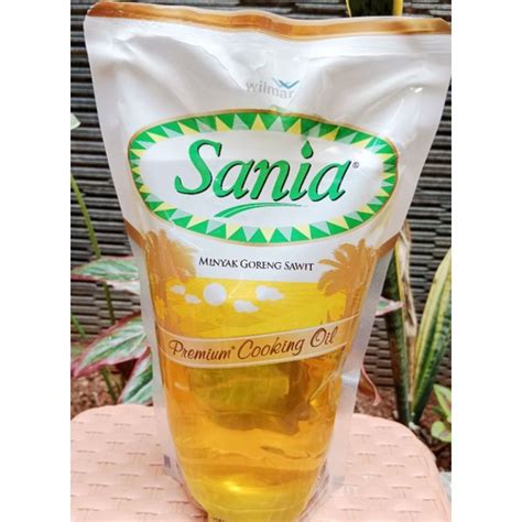 Jual Minyak Goreng Sania Pouch 1 Liter Shopee Indonesia