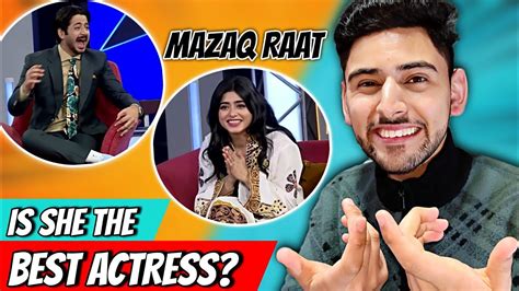 Indian Reaction On Mazaq Raat Best Moments Sehar Khan Imran