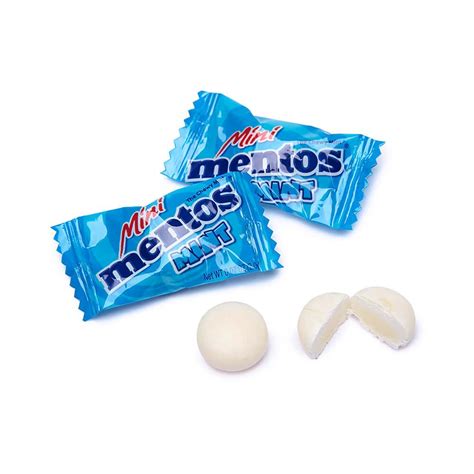 Mini Mentos Mint Candy Single Packs 1lb Bag Bestcandyshop