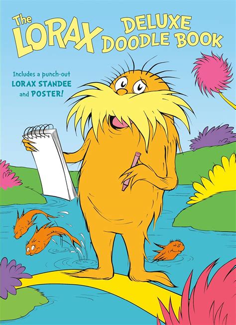 The Lorax Deluxe Doodle Book Dr Seusss The Lorax Books Random House 9780593307328 Amazon