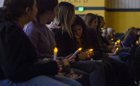 Domestic Violence Awareness Candle Vigil Photos The Morning Call