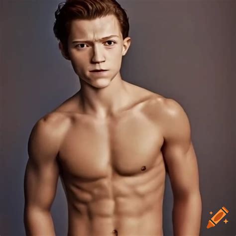 Tom Holland With Abs On Craiyon