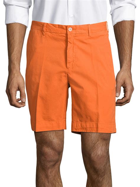 Lyst Polo Ralph Lauren Newport Shorts In Orange For Men