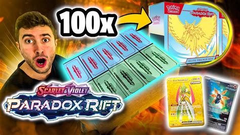 ABRIENDO 50 SOBRES PARADOX RIFT MEGA APERTURA DE CARTAS POKÉMON 2023