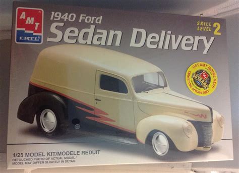 Amazon Amt 1940 Ford Sedan Delivery Model Kit By Amt プラモデル 通販