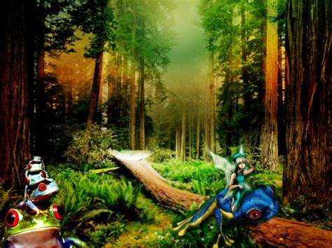 Enchanted Forest Wallpaper - WallpaperSafari