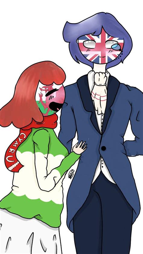 🏴󠁧󠁢󠁷󠁬󠁳󠁿 Wales And Uk 🇬🇧 •countryhumans Amino• Eng Amino