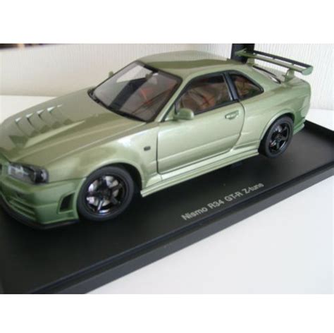 Autoart Nismo Nissan Skyline R Gtr Z Tune Millenium Jade Limited