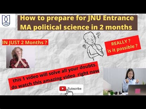 How To Prepare For JNU MA POLITICAL SCIENCE ENTRANCE EXAM 2022 In 2