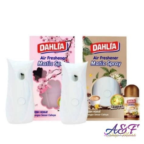 Jual Dahlia Air Freshener Matic Spray Coffe Chery Blossom Shopee