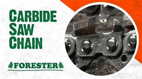 Forester Carbide Saw Chain Youtube