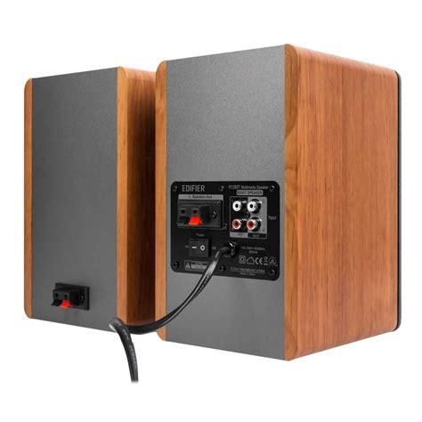 Edifier 4 R1280t Powered 2 Way Bookshelf Speakers Pair Brown R1280t