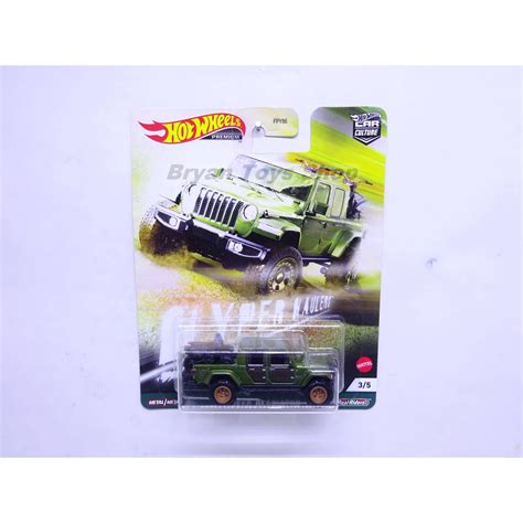 Hot Wheels Premium Card Knock Hyper Haulers Jeep Gladiator Shopee Malaysia