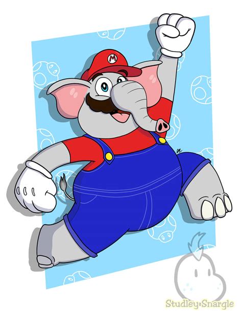 Mario Elephant By Studleysnargle On Deviantart