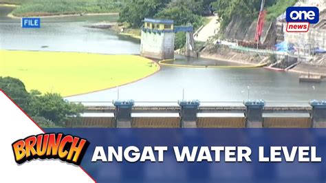 Brunch Angat Dam Water Level Continues To Drop Youtube