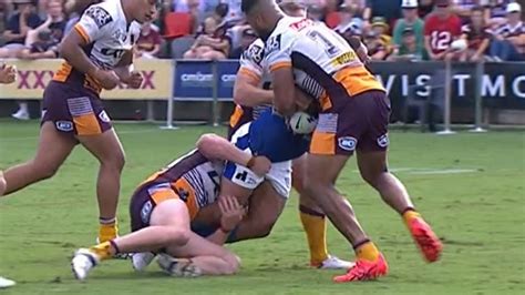 Broncos star Thomas Flegler sin binned after ‘embarrassing’ cannonball call Vs Warriors | NRL ...