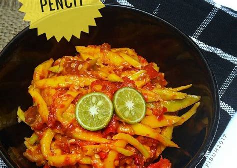 Resep Sambal Pencit Mangga Muda Oleh Kinov Ekananda Cookpad