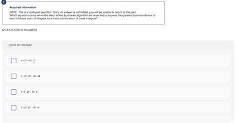 Solved Required Information Note This Is A Multi Part