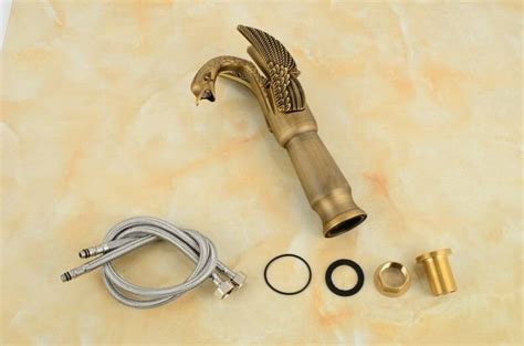 Luxury Basin Faucets New High Swan Faucet Arch Design Luxury Wash Mixer Taps Brass Hot And Cold