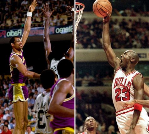 Esterno Clan Appiccicoso Kareem Abdul Jabbar Michael Jordan Rituale