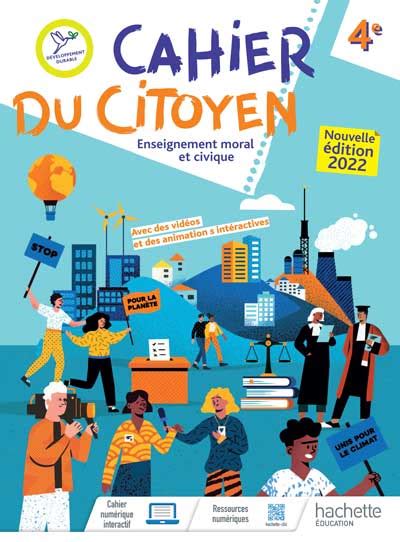 Collection Cahier du citoyen site élève Hachette Education Collège