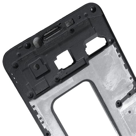 For Galaxy C Front Housing Lcd Frame Bezel Plate Black Ebay