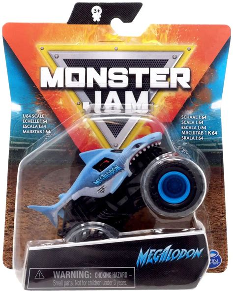 Monster Jam Series 25 Megalodon 164 Diecast Car 2023 Spin Master - ToyWiz