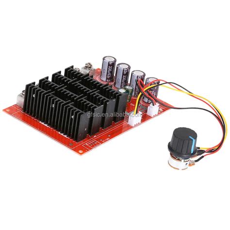 10 50v 60a Dc High Power Motor Speed Control Module Pwm Hho Rc Driver