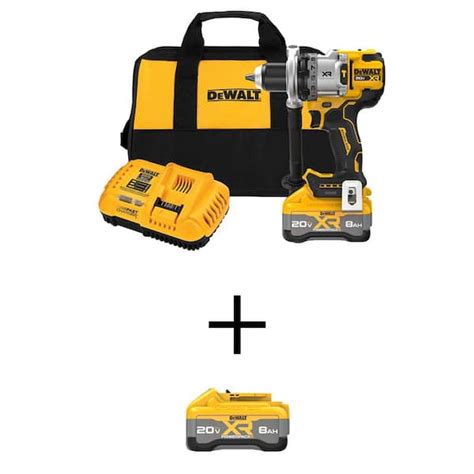 Have A Question About Dewalt 20v Xr Lithium Ion Cordless Hammer Drill Kit With 2 80 Ah