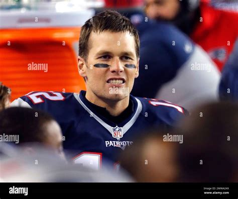 New England Patriots Quarterback Tom Brady During An Nfl Football Game Against The Baltimore