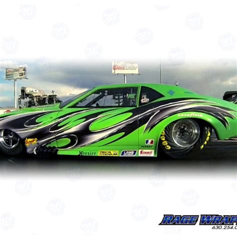 Drag Car Wrap Rage Wraps