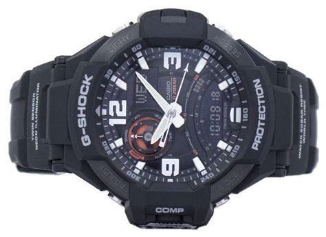 Casio G Shock GRAVITYMASTER Twin Sensor Kompass Thermometer GA1000 1A