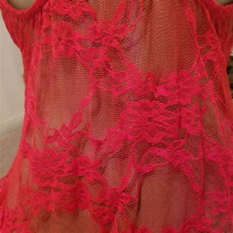 Unbranded Intimates And Sleepwear Plus Size Cupless Lace Teddy Poshmark