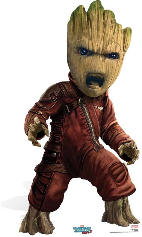 Baby Groot Guardians of The Galaxy Vol 2 Cardboard Cutout - Available now at Starstills