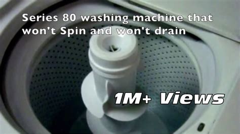 🌎 Washer Wont Spin Or Drain Diy Easy Fix Youtube